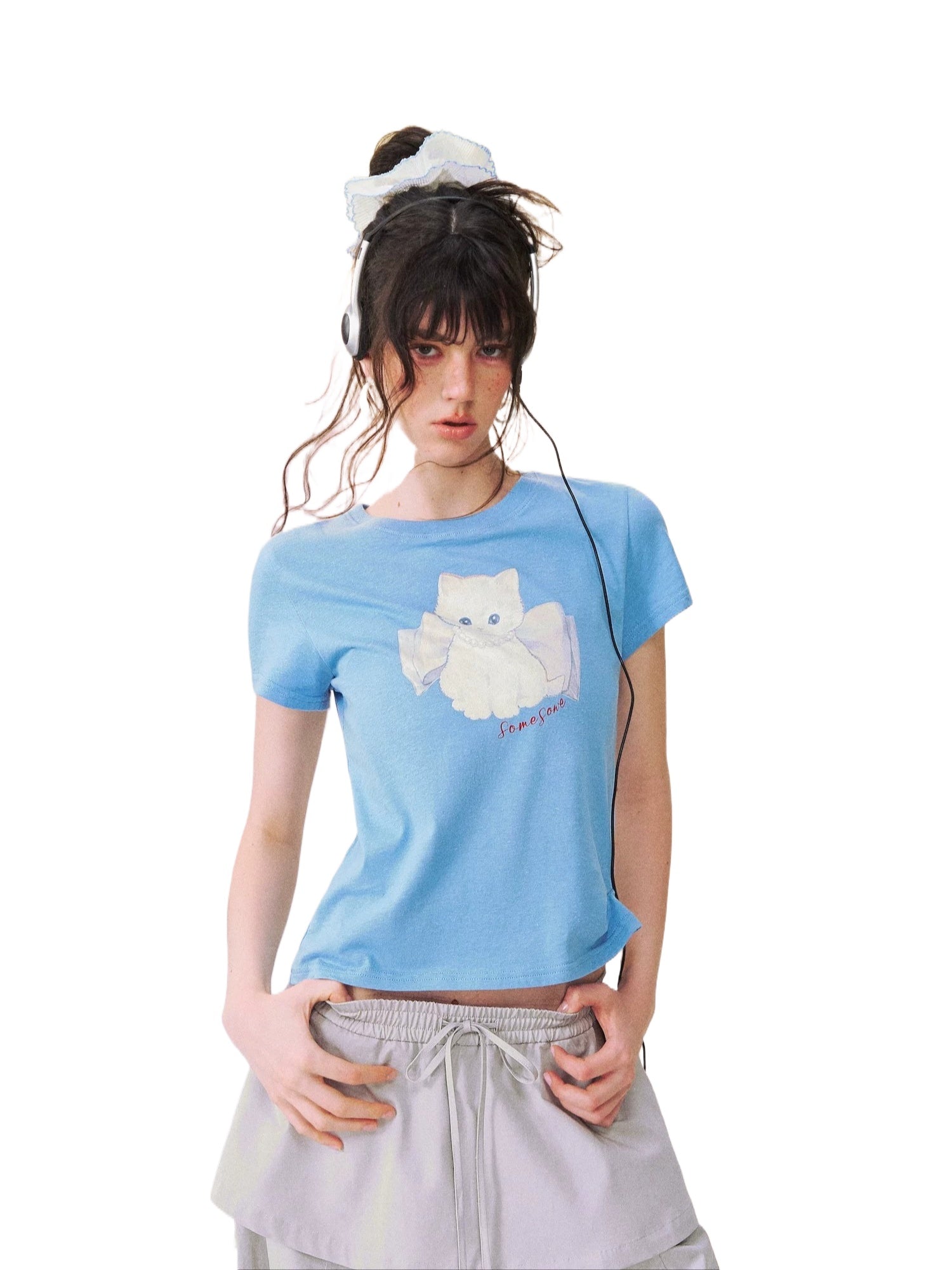 Bow Kitty Tee