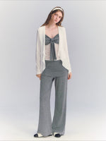 Foldover Straight Pants