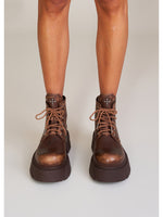 Future Mirage Leather Rider Boots Snow Mountain