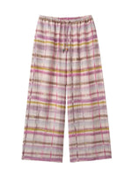 Star Plaid Bandeau Pants Set