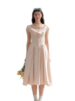 Pink Collared Dress