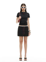 Matisse Cotton Mini Skirt