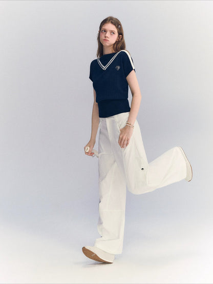 Cargo Straight Pants
