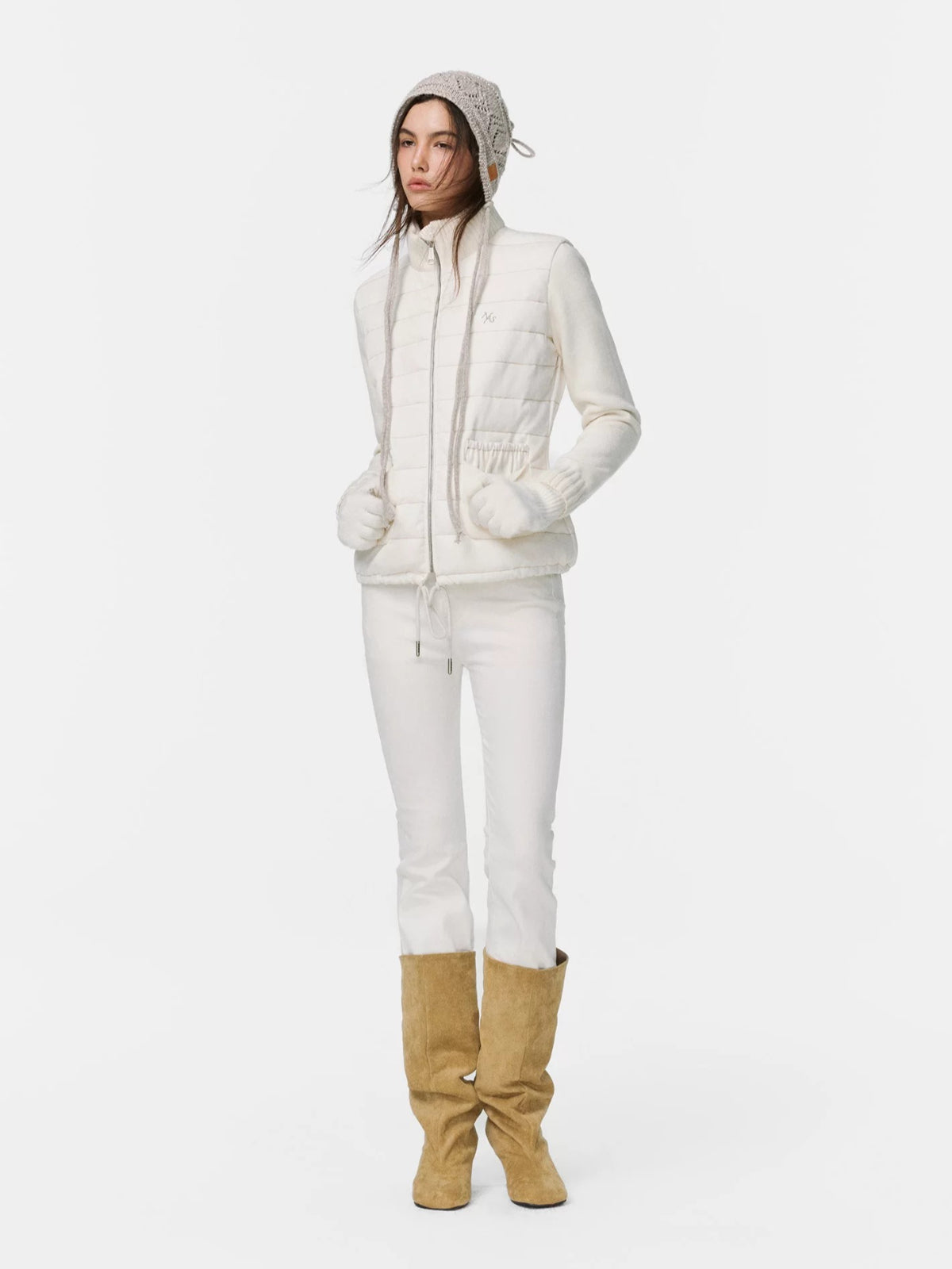 Tacha Goose Down Quilted Jacket