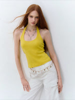 Dopamine Halter Knit Tank