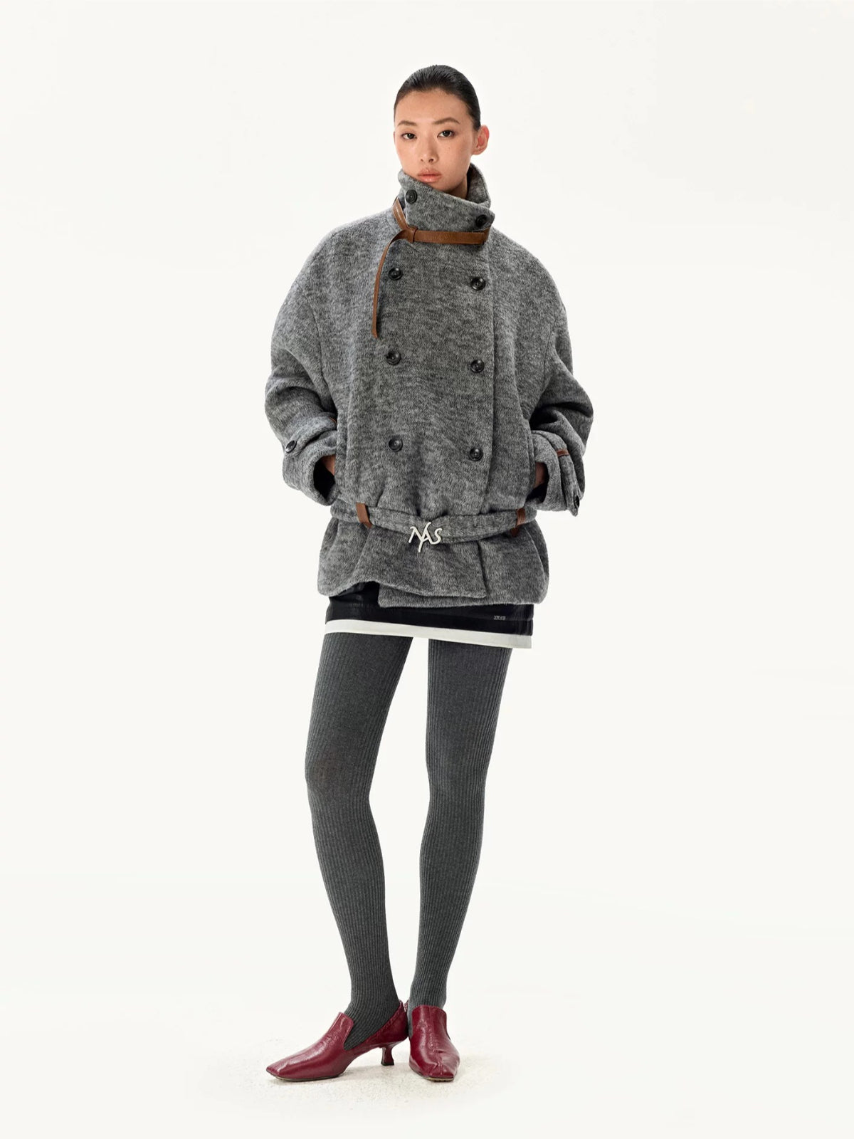 Misty Wool Double Face Coat