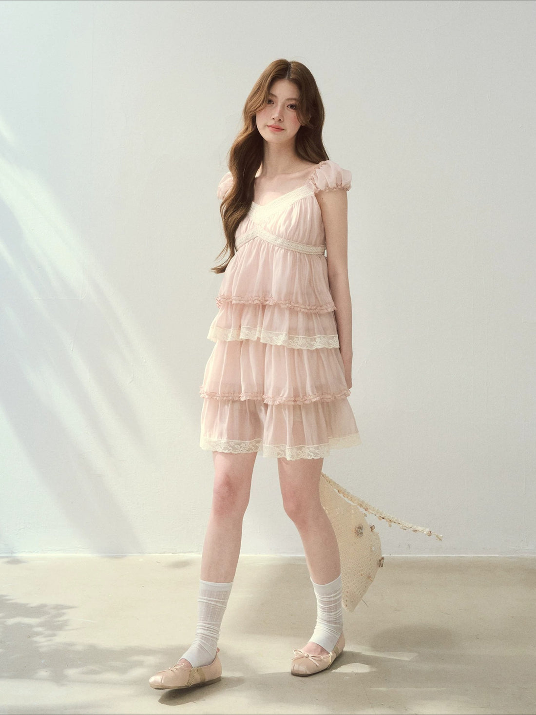 Lyocell Layered Cake Doll Dress