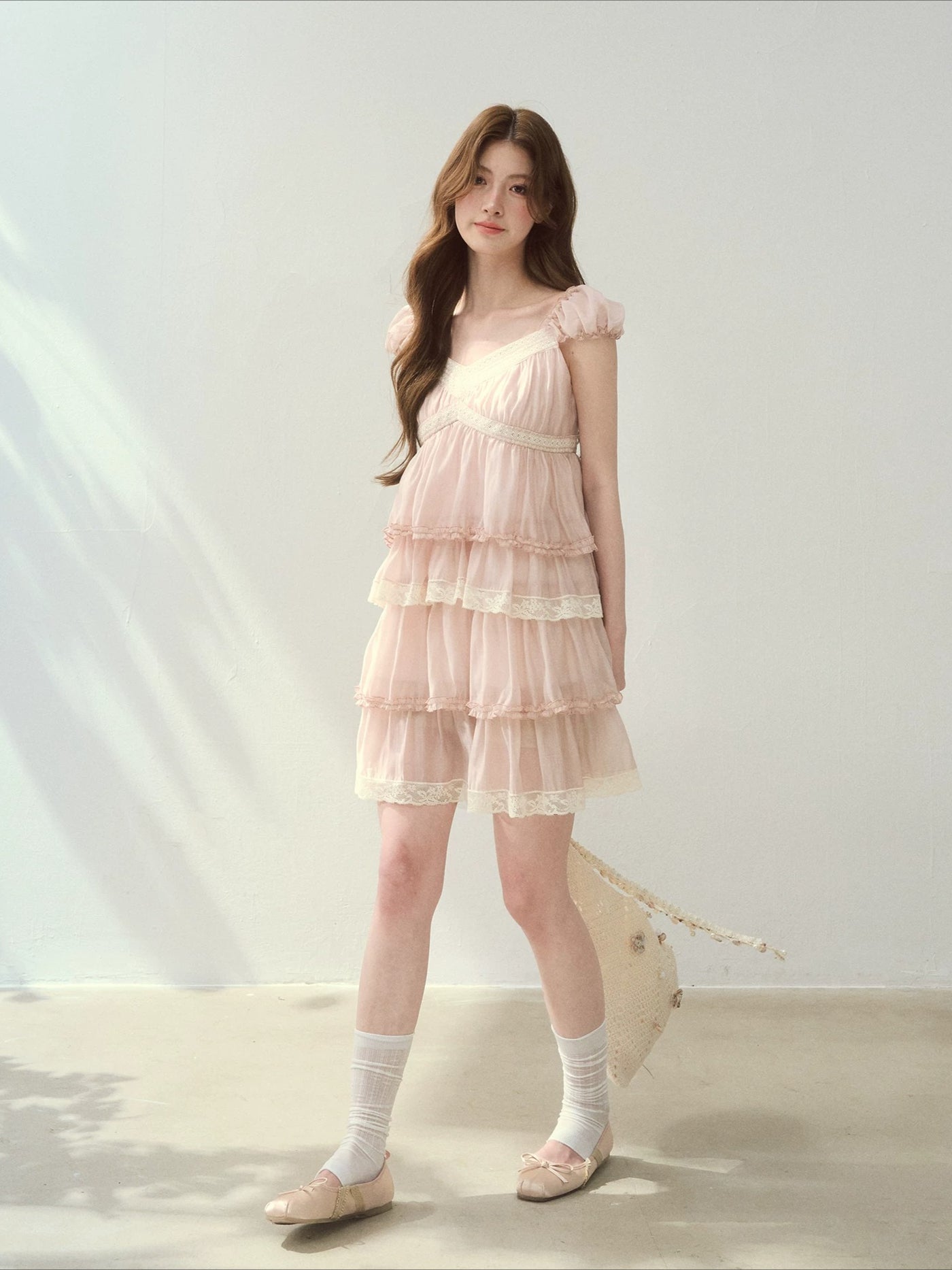 Lyocell Layered Cake Doll Dress