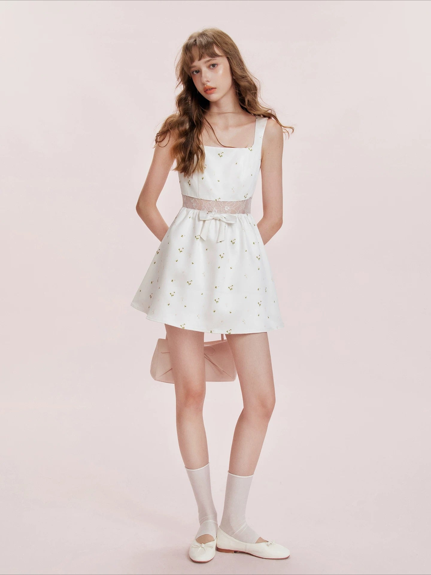 Satin Lace Dress