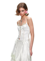 Satin Lace Corset