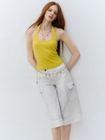 Dopamine Halter Knit Tank