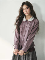 Floral Double Layer Shirt