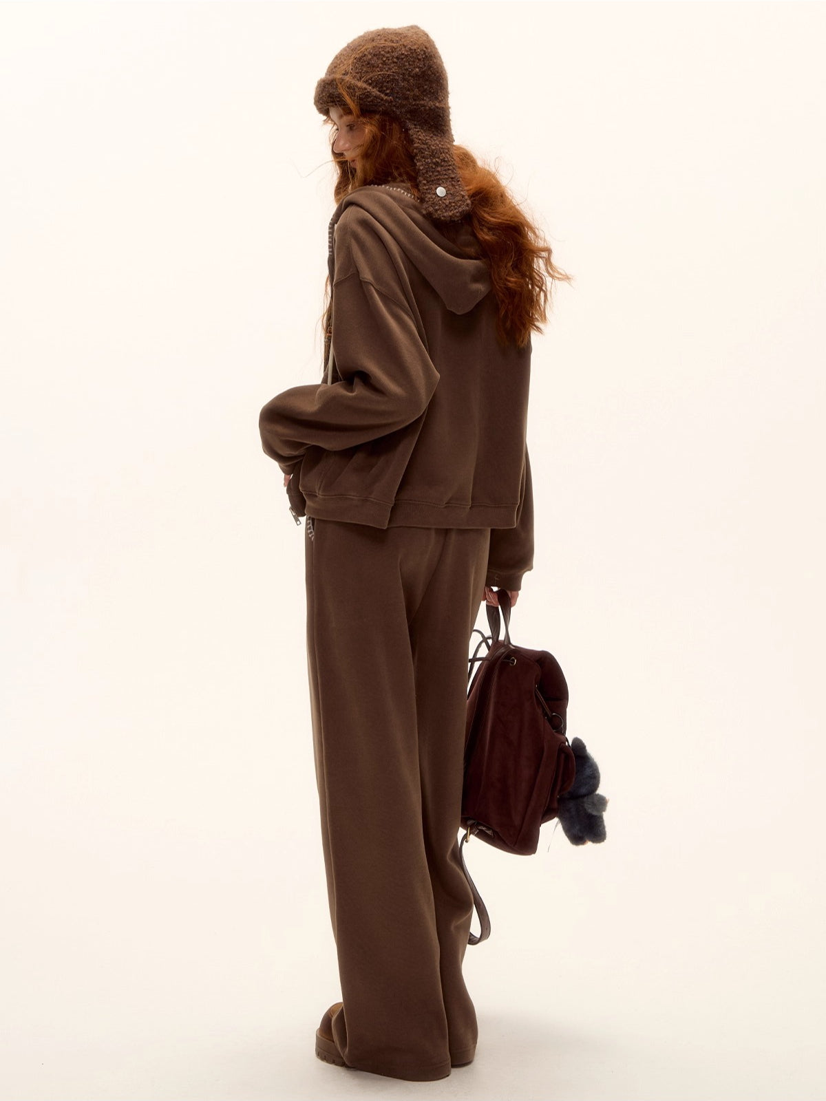 Pony Beaded Hoodie Set