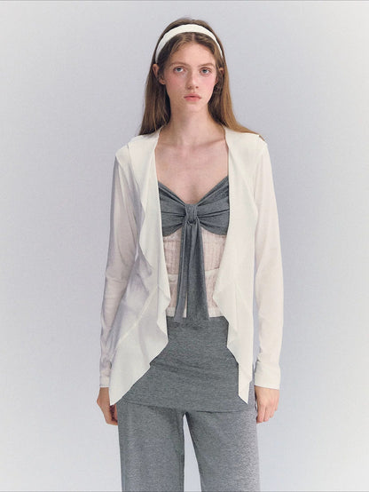 Bow Contrast Camisole