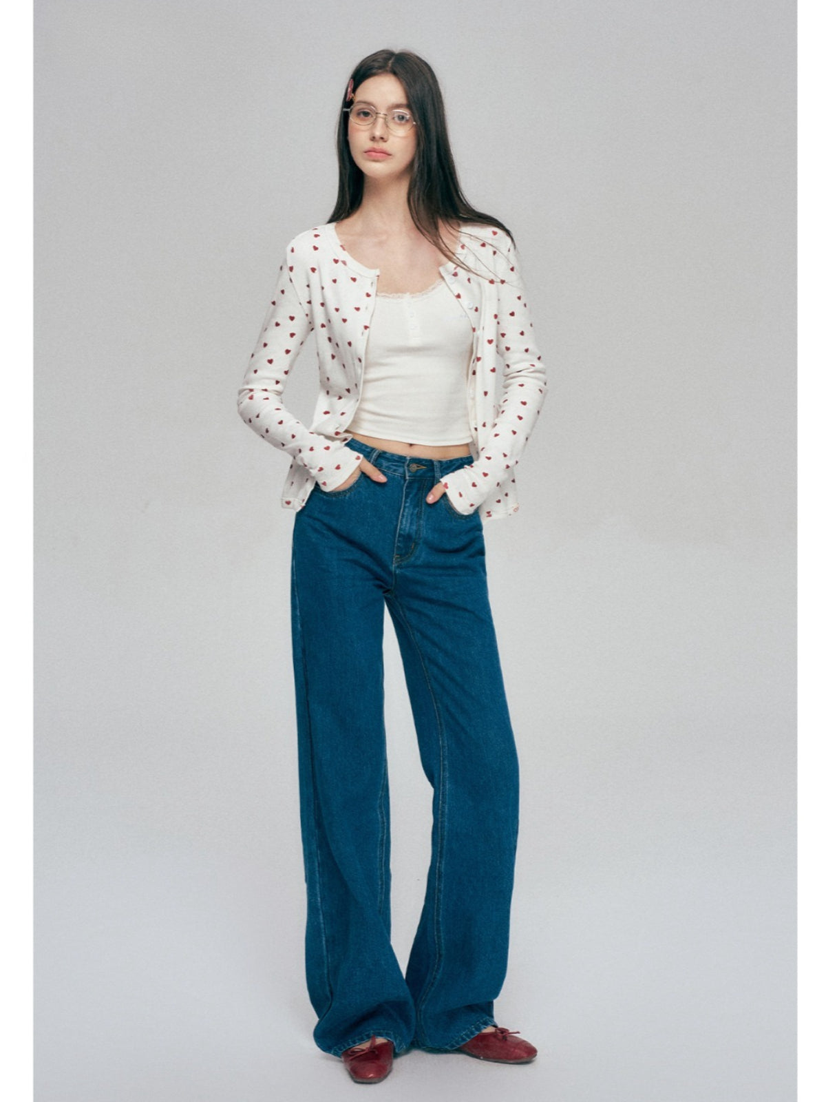 Classic Wide Leg Jeans