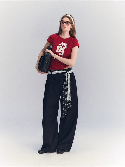 Patch Letter Tee