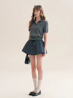 Wool Polo Knit Set