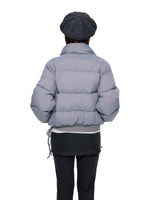 Maillard Cropped Down Puffer Jacket