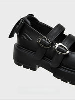 Black Bow Mary Jane Shoes
