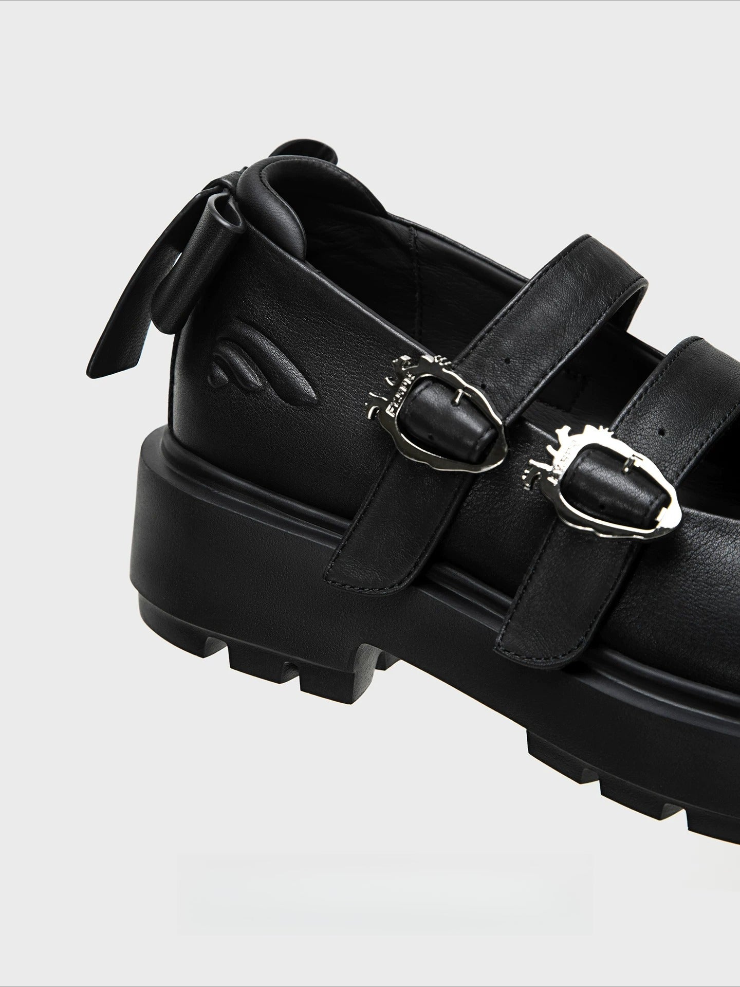 Black Bow Mary Jane Shoes