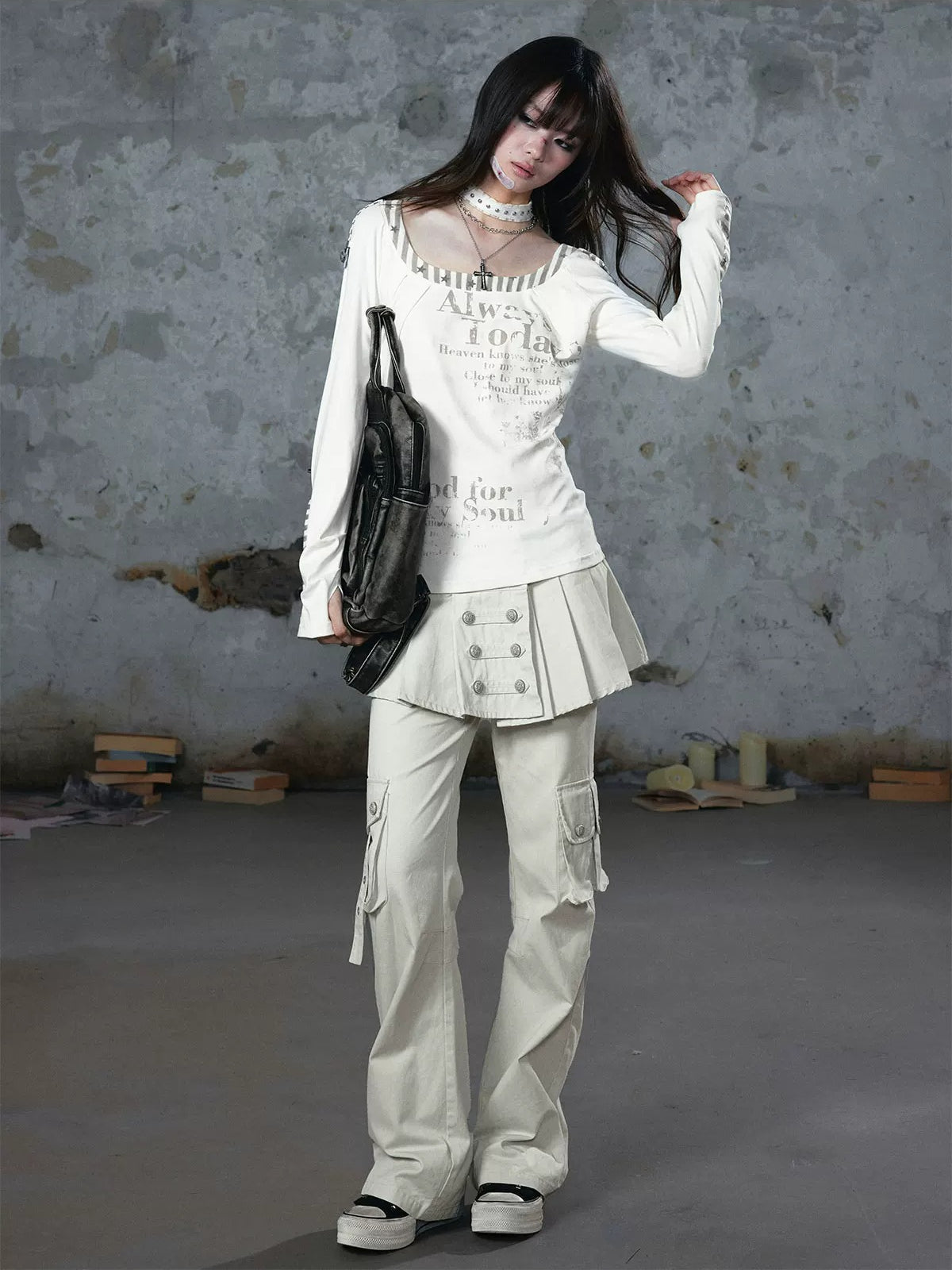 Vintage Washed Napoleon Cargo Pants