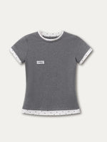 Contrast Slim Tee