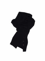Asymmetrical Lapel Slouchy Knit T-shirt