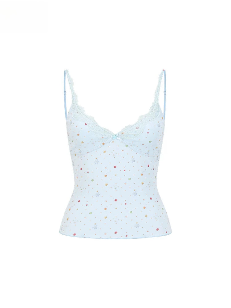 Fruit Print Three-Piece Set