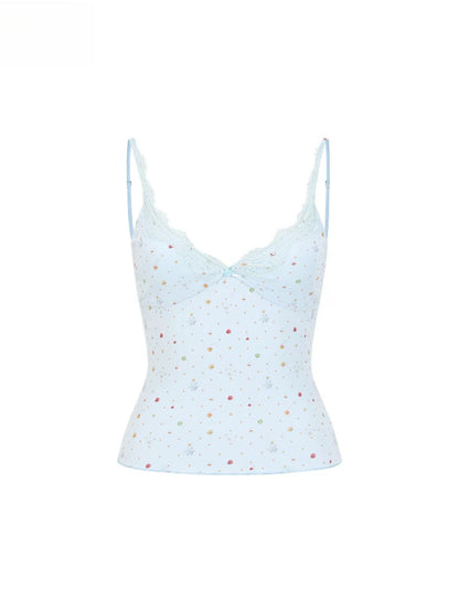 Fruit Print Three-Piece Set