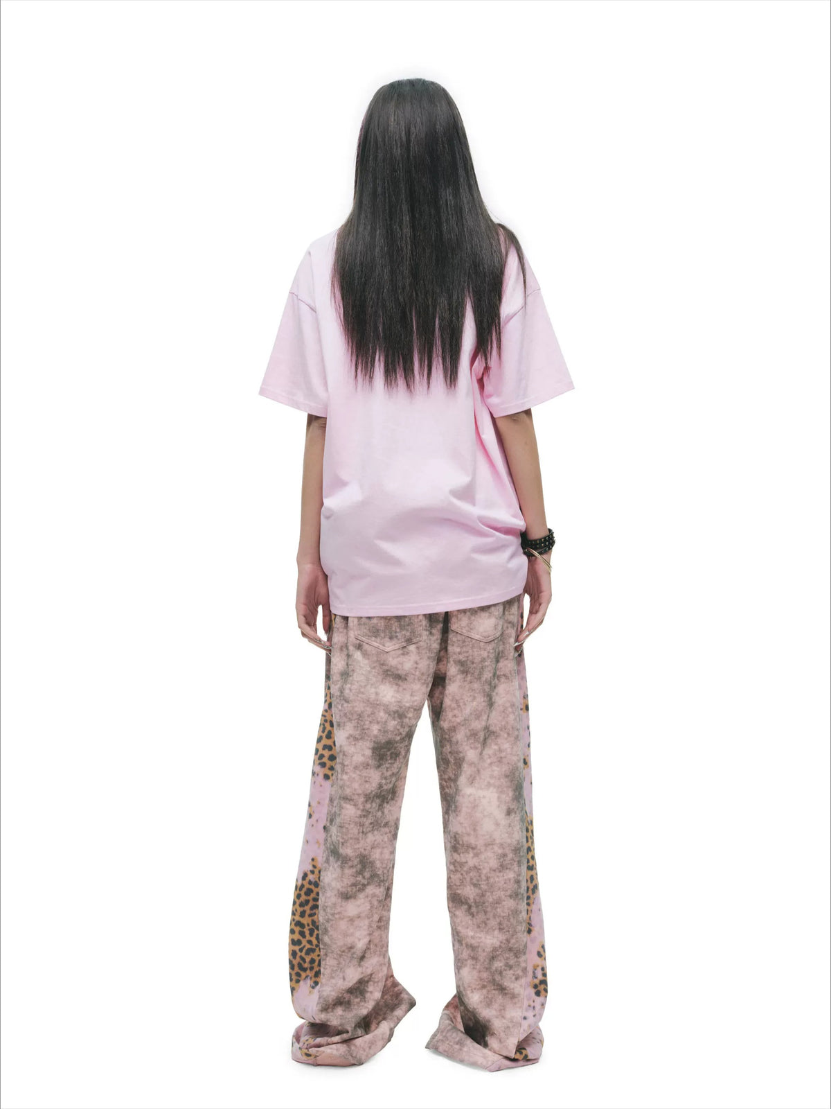 Tie-Dye Distressed Sweatpants