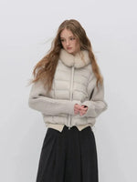 Detachable Sleeve Down Puffer Jacket