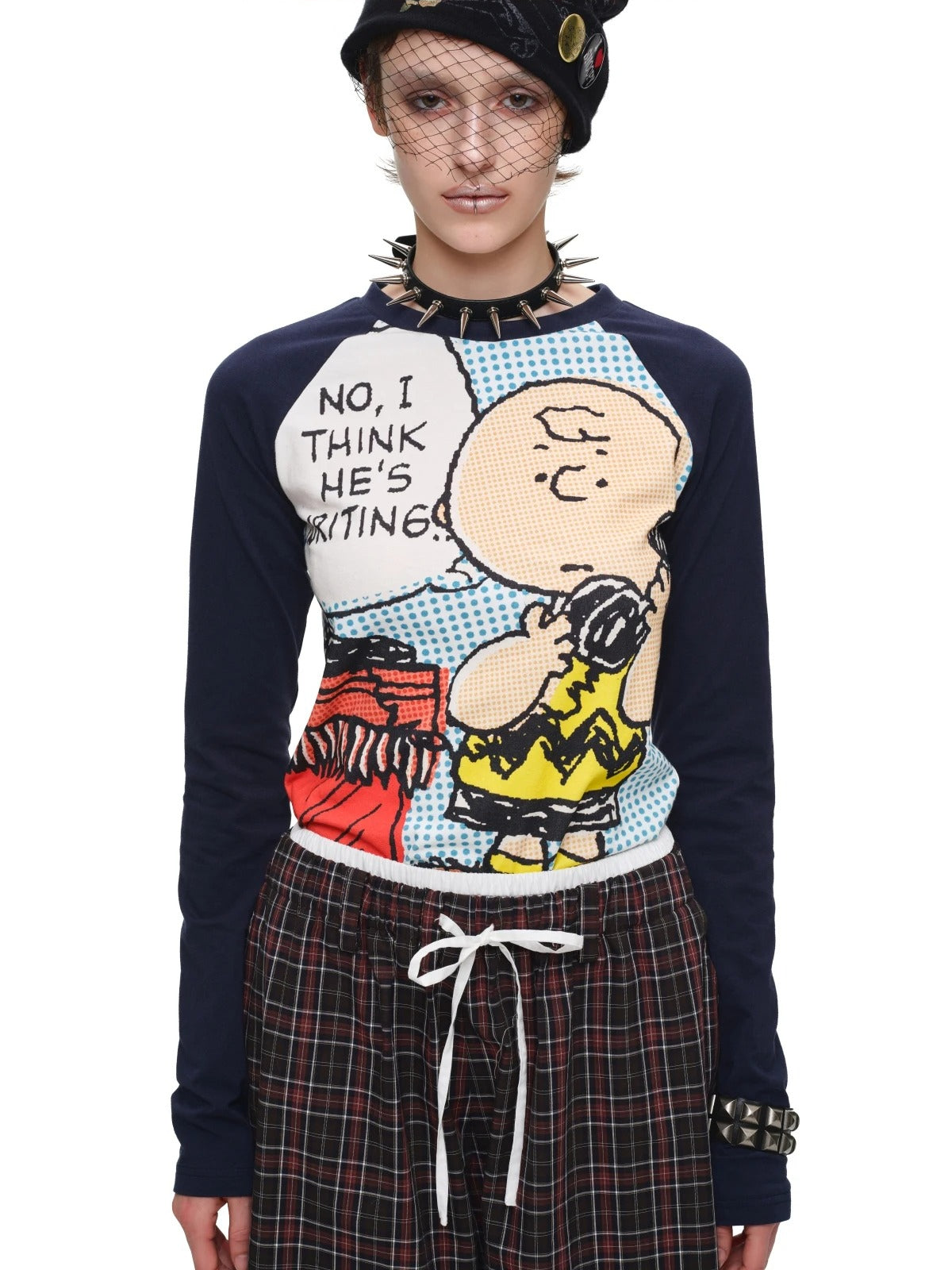 Colorful Cartoon Raglan Tee