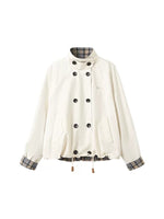 Reversible Plaid Jacket