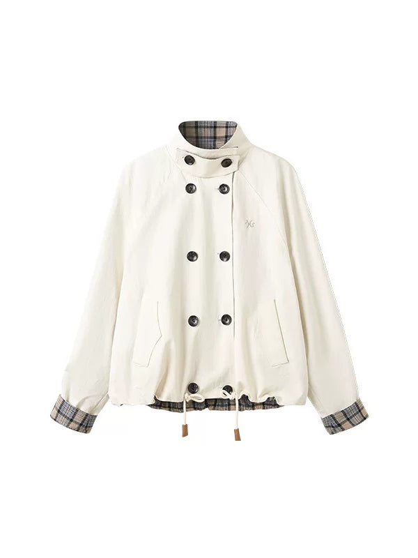 Reversible Plaid Jacket