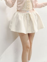 Romantic College Two-piece Mini Skirt
