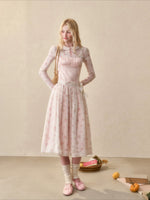 Floral Tencel Dress Set