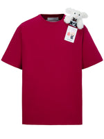 Short Sleeve Fashion Casual Solid Color Round Neck T-shirt