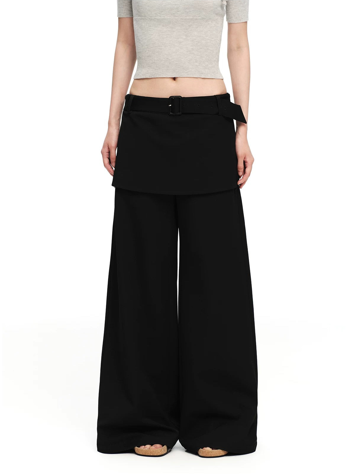 Layered Suit Pants