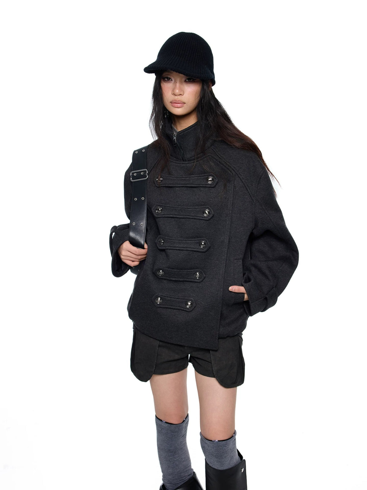 Oversized Wool Double Sided Coat