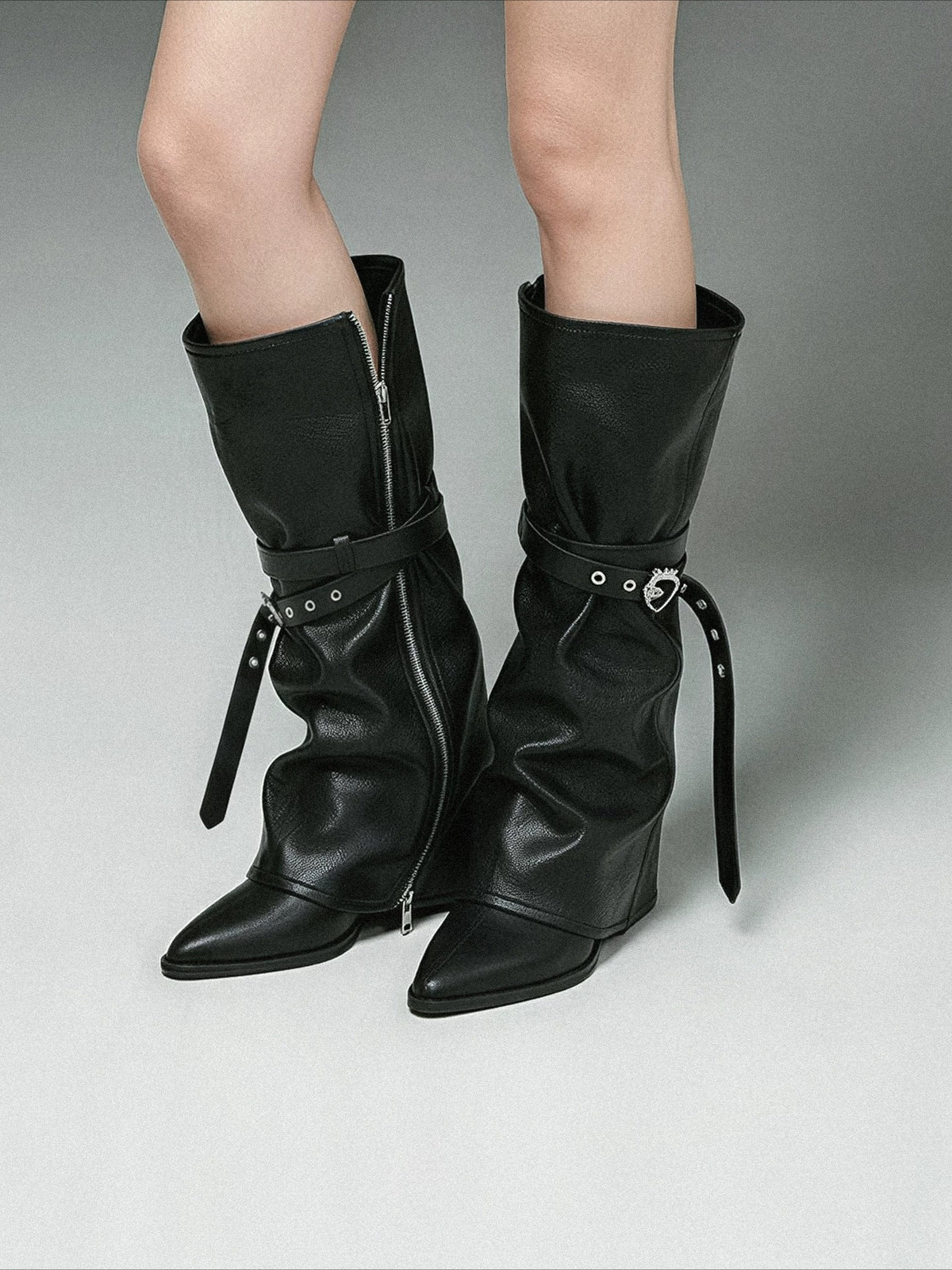 Leather Leg Warmers
