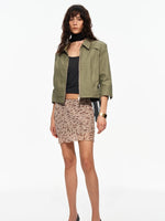 Cropped Seven Sleeve Jacket
