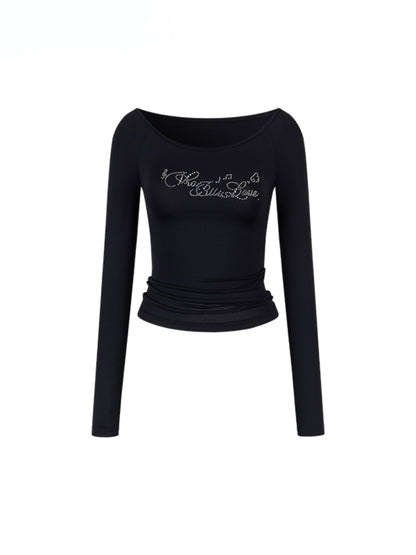 One-shoulder Skin-friendly Top