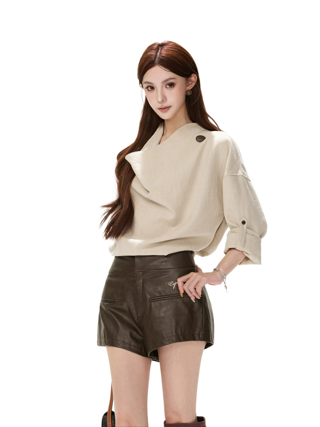 French Drape Blouse