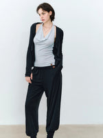Ruffle Cardigan Set