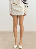 Satin Lace Skort
