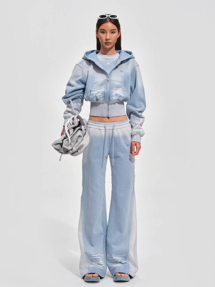 Equestrian Cropped Hoodie