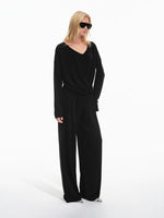Twist Top & Lounge Pants Set