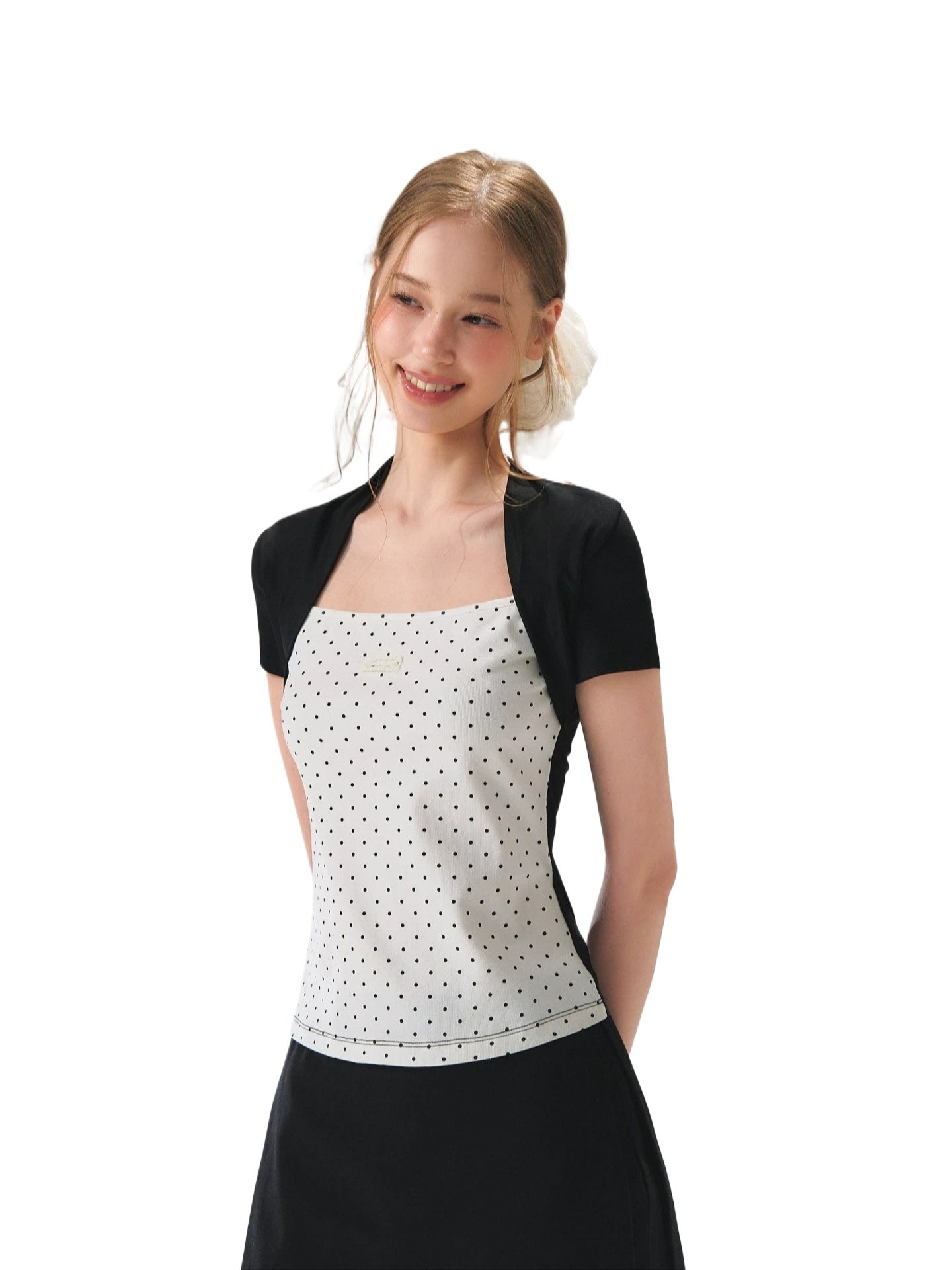 Contrast Layered T-Shirt