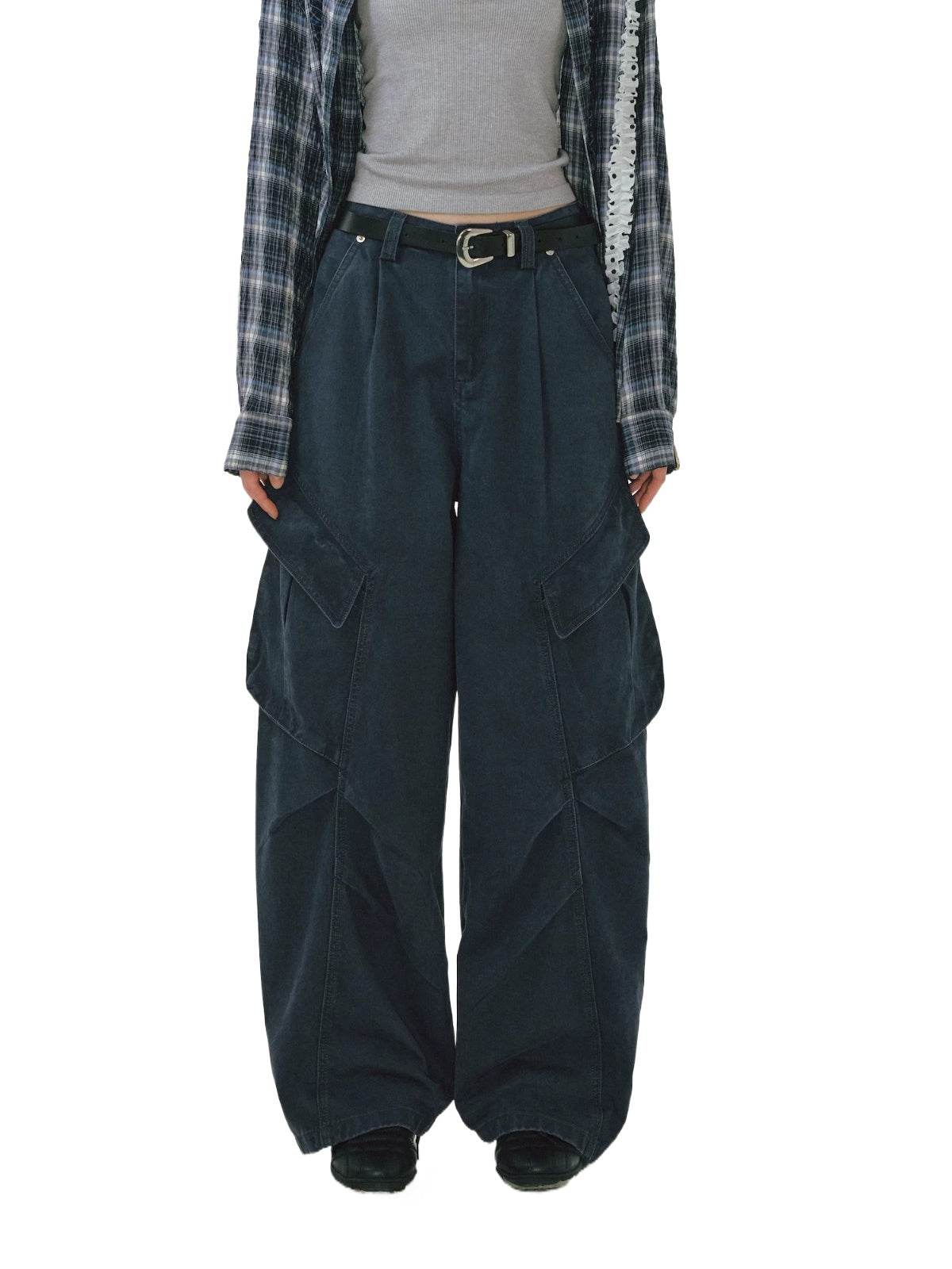 Deconstructed Paratrooper Utility Jeans