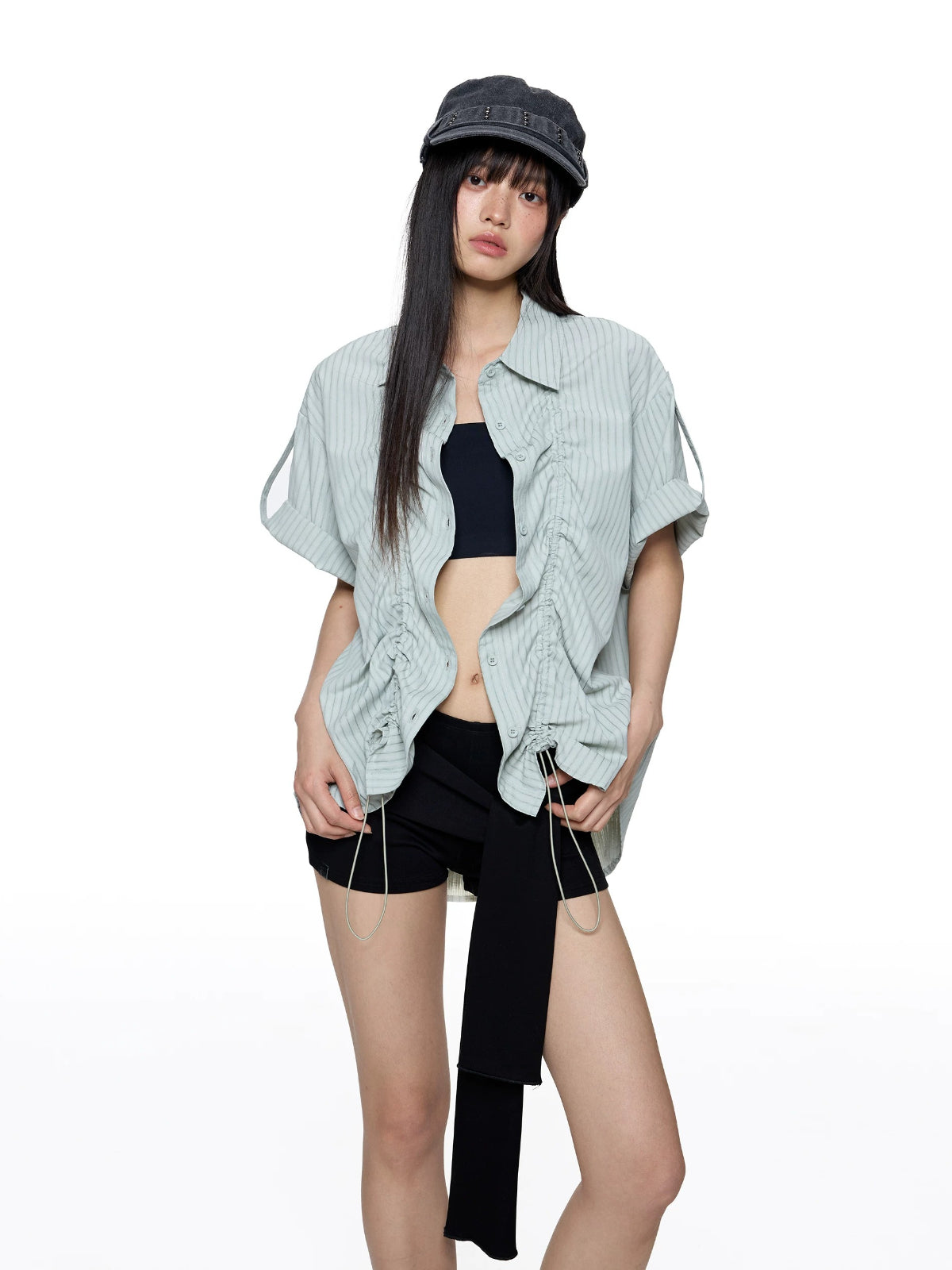 Striped Short Sleeve Shirt